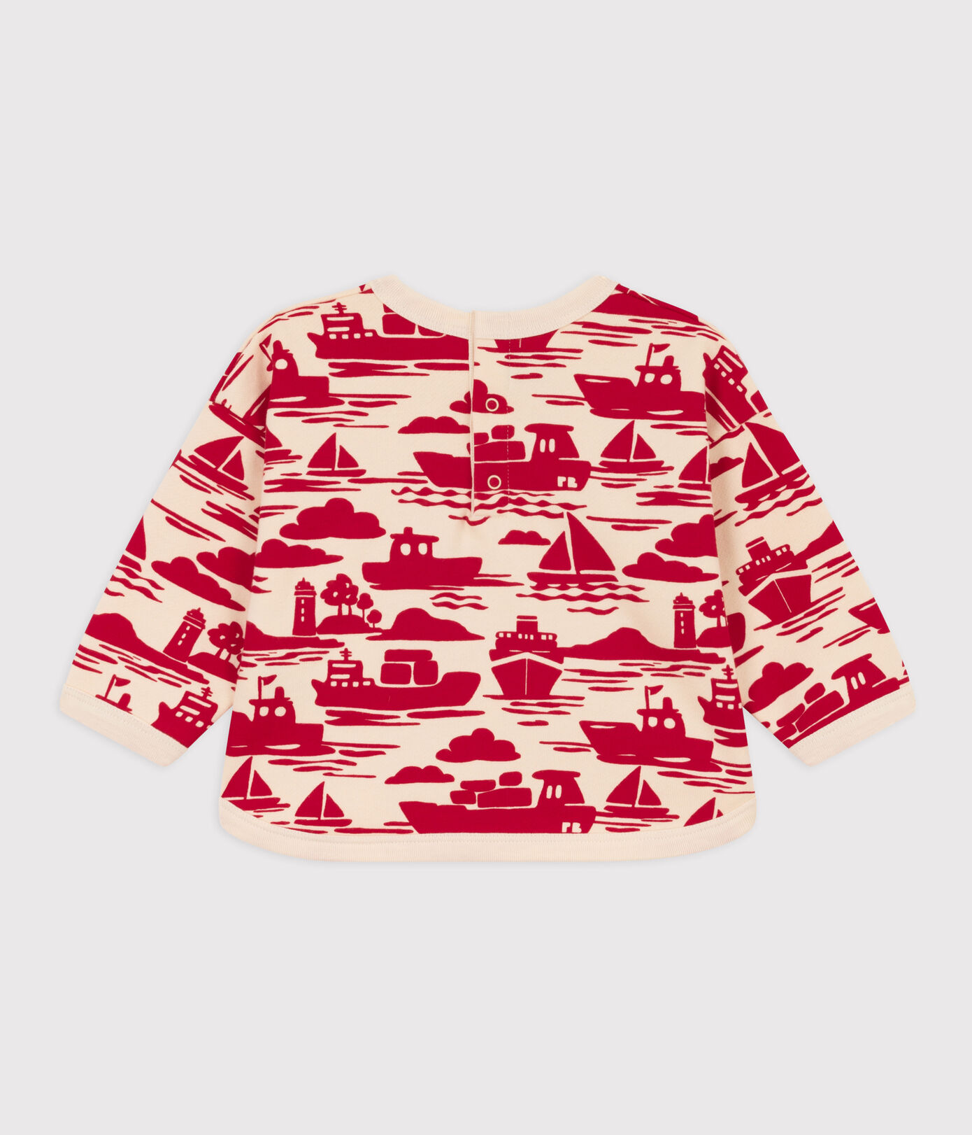 Sweatshirt bébé en molleton imprimé
