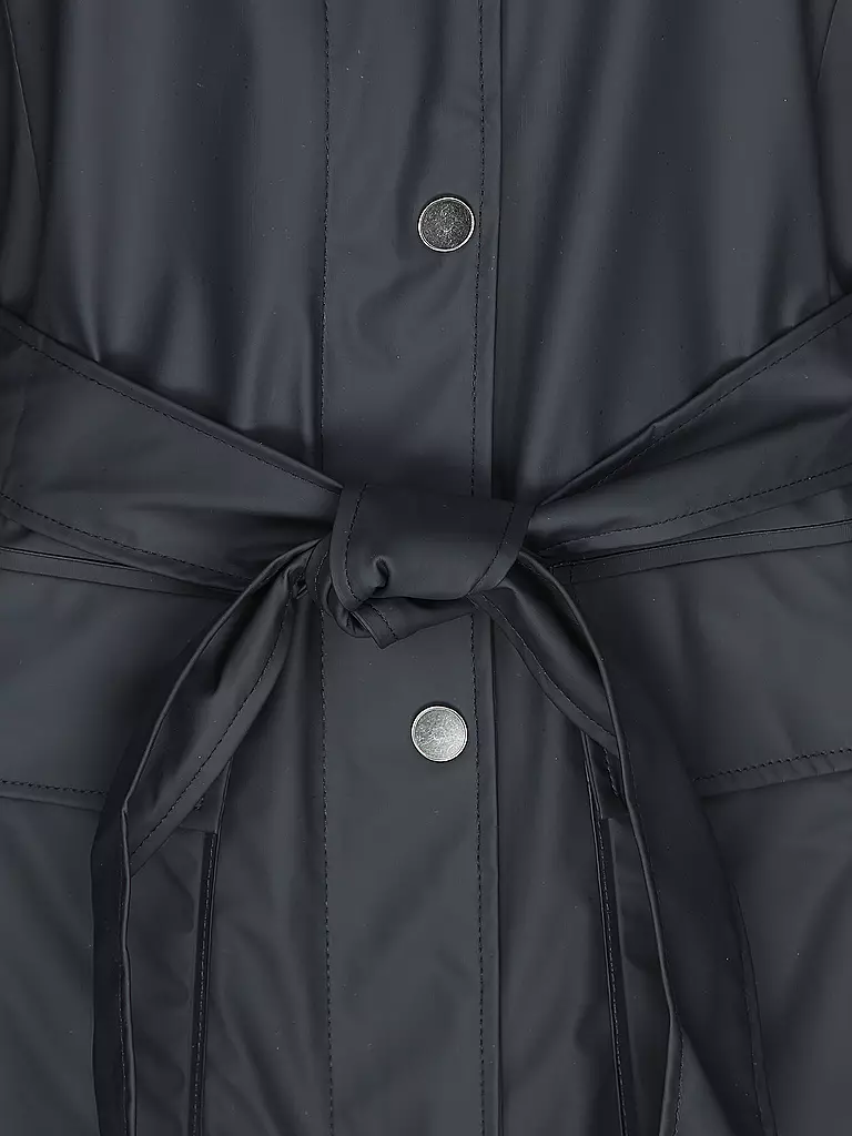 RAINS Regenjacke CURVE W JACKET  dunkelblau