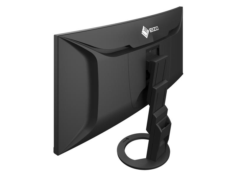 EIZO Monitor EV3895 Swiss Edition Schwarz 37.5-Zoll Curved-Monitor mit IPS-Panel und vielen Anschlussmöglichkeiten