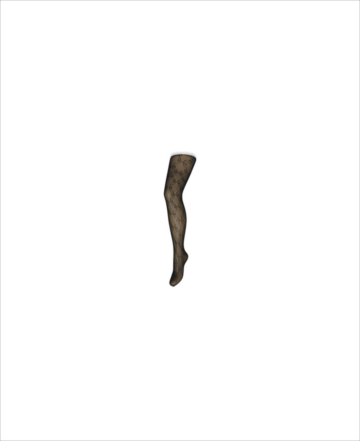 Pieces PCROW FISHNET BOW TIGHTS Striber/tern