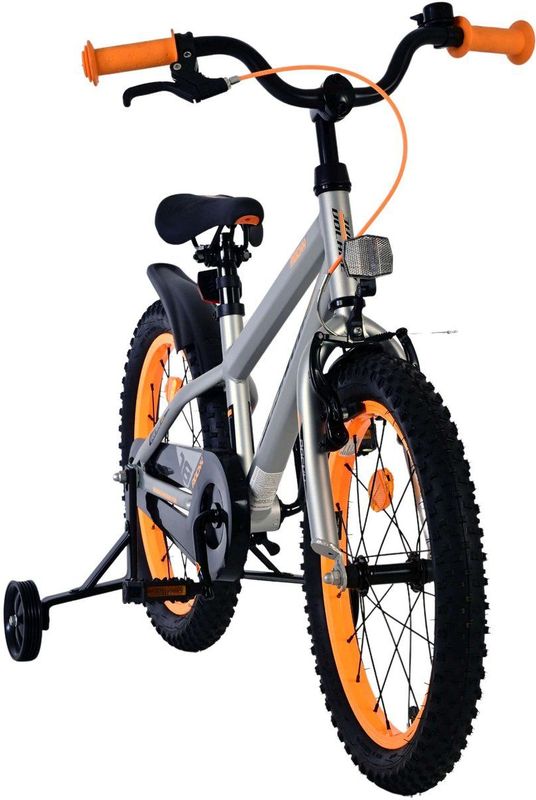 Volare - Rocky - Kinderfiets - Grijs - 18 inch