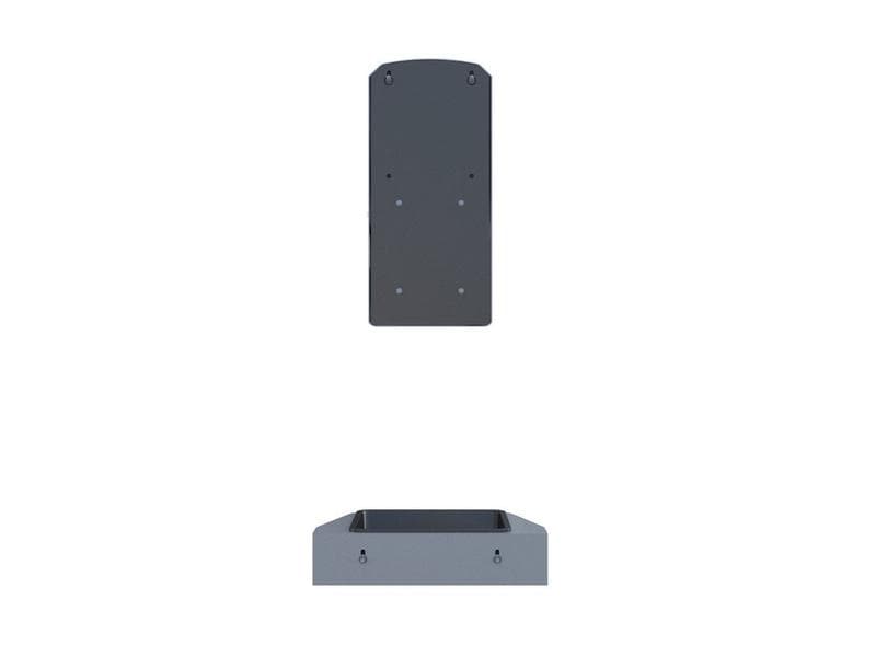 Multibrackets Desinfektionsmittelspender Hygienebox Wand we MB Hygienebox Wandmontage, weiss / 9622 Infrarot Auto-Sensor 0-12 cm, 1 Liter Tank, ABS