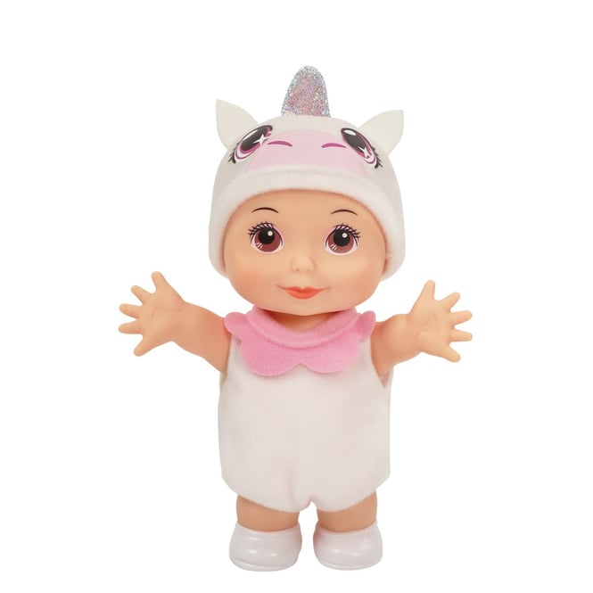 Besttoy - Babypuppe Luisa - mit Einhornmütze - ca. 14 cm