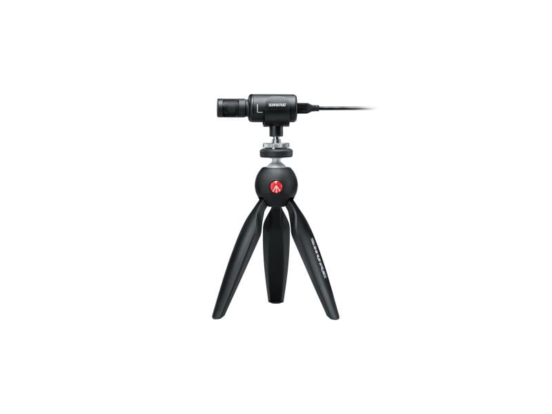 Shure Mikrofon MV88  Video Kit Mobile Aufnahmeausrüstung für hochauflösende mobile Video- und Audioaufnahmen