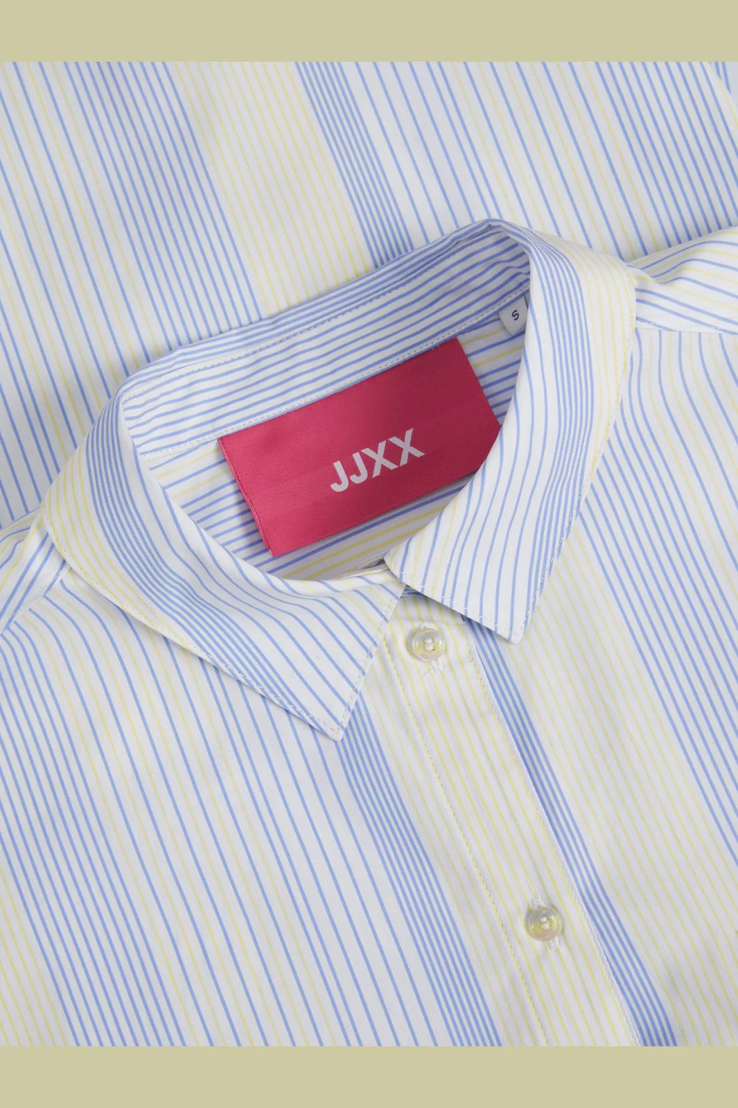 Jjxx Jxjamie Ls Relaxed Poplin Shirt 4374582 limeade multi