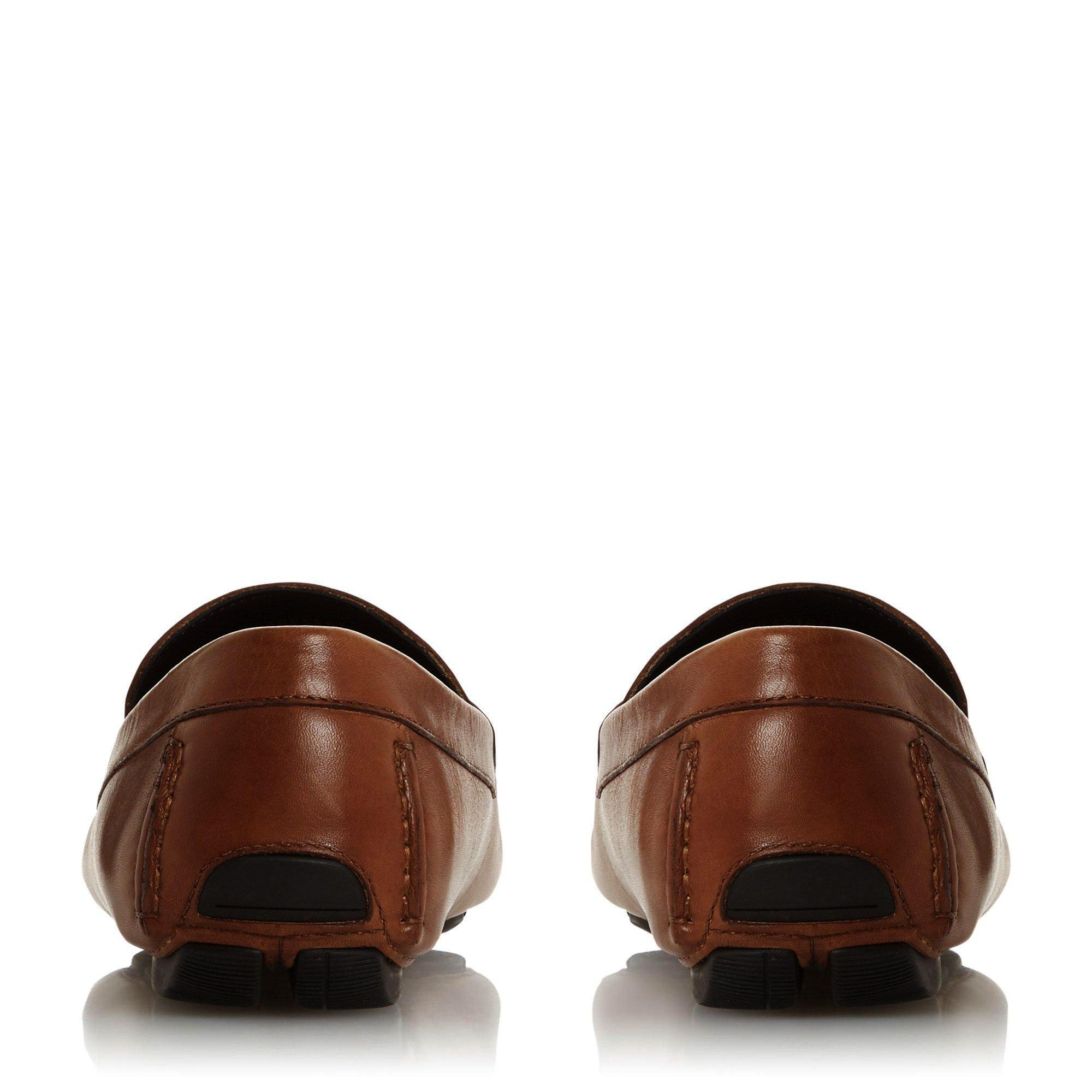 Dune London Beacons Square Toe Moccasin Loafers