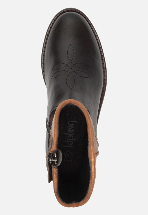 Kipling Heres 1A Cowboylaarzen zwart Leer