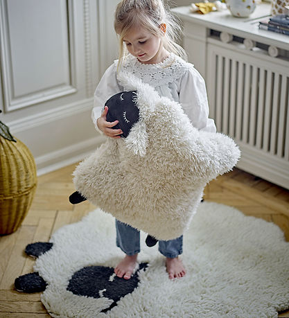 Bloomingville Decke - Dolly - Wolle - Weiß