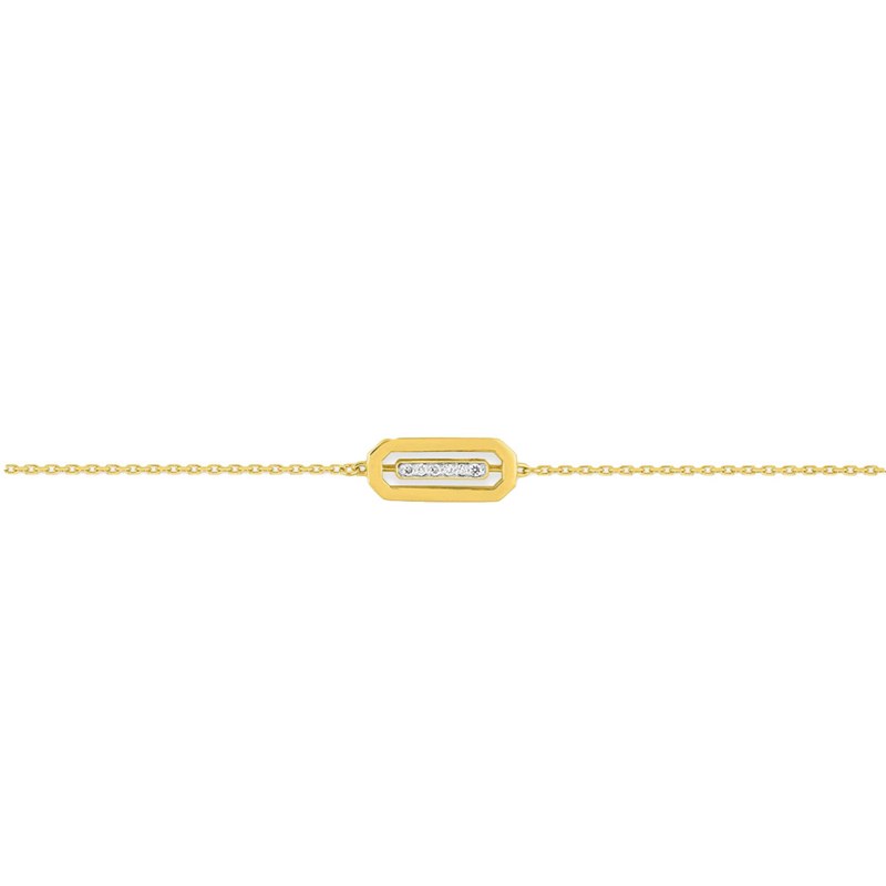 Bracelet Femme - Or 18 Carats - Longueur : 18 cm