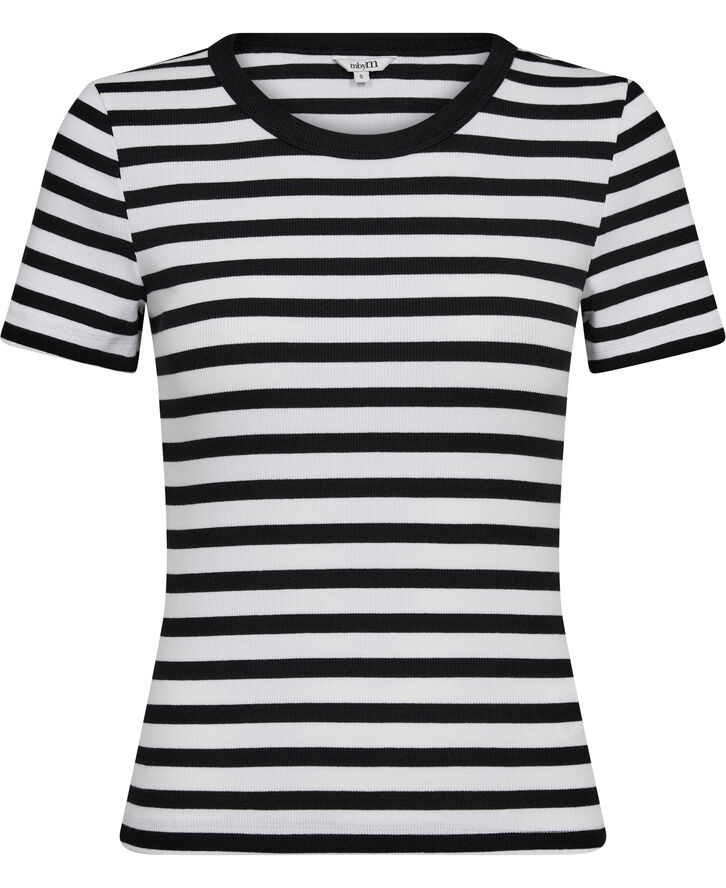 mbyM Otis-M White black stripe