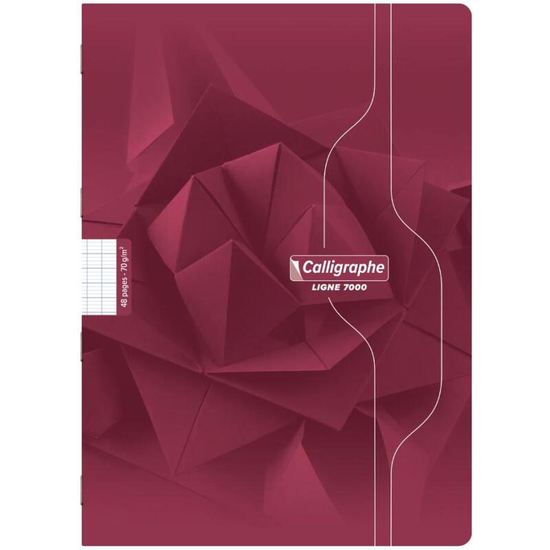Cahier piqué 7000 A4 48 pages grands carreaux 70 g - Assortis
