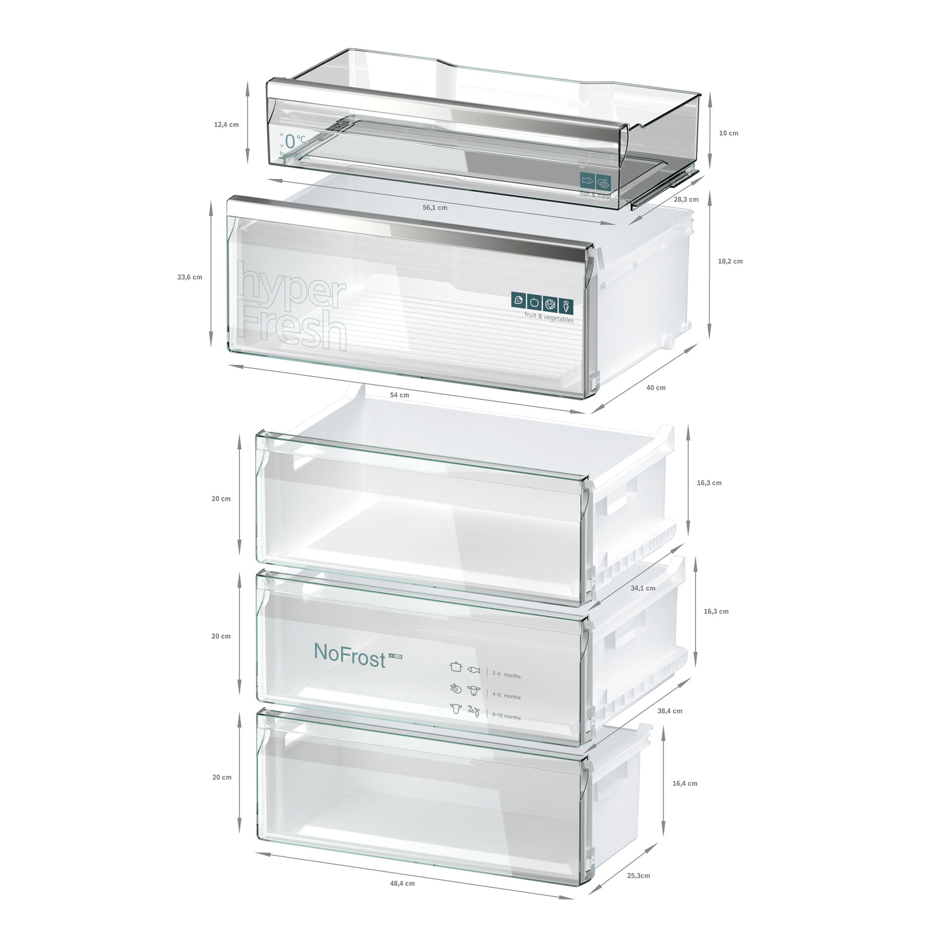 SIEMENS Kühl-Gefrierkombination KG49NAXCF - black steel - C