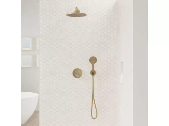 Douchette à main HANSGROHE Raindance Select S 120 3 jets bronze brossé
