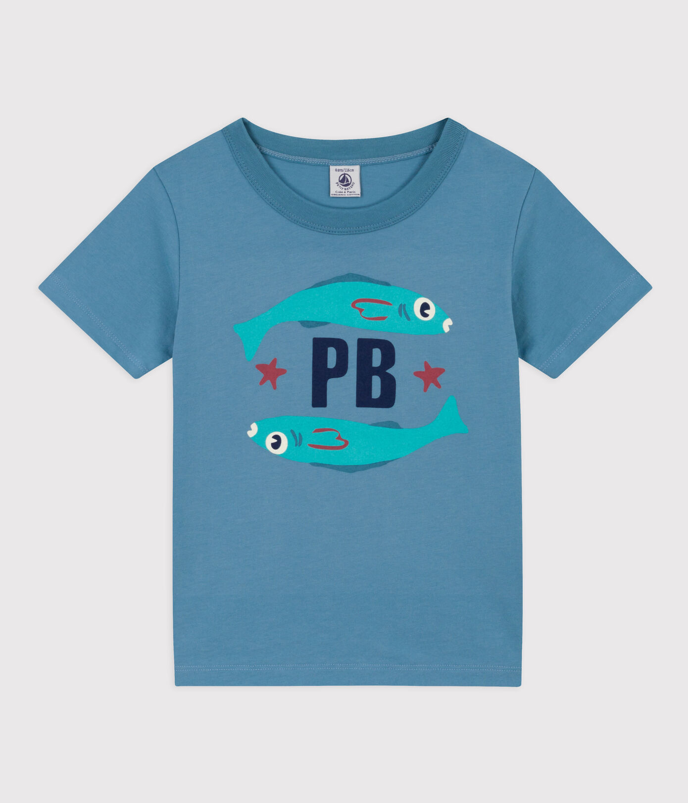 Tee-shirt manches courtes en coton enfant garçon