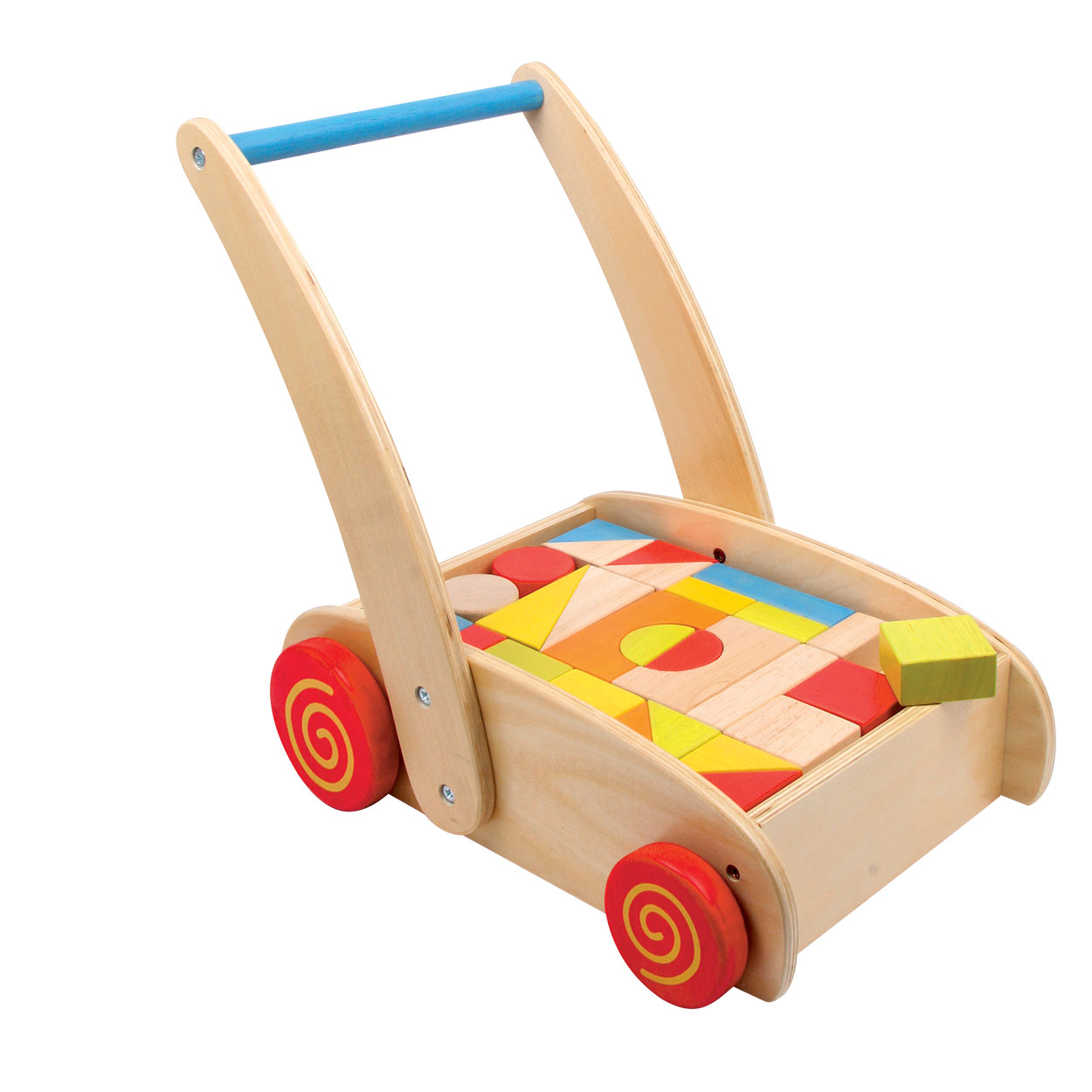 Small Foot-Loopwagen Bouwblokken