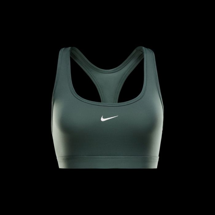 Nike Dame BH Swoosh Light Support Bra Grøn