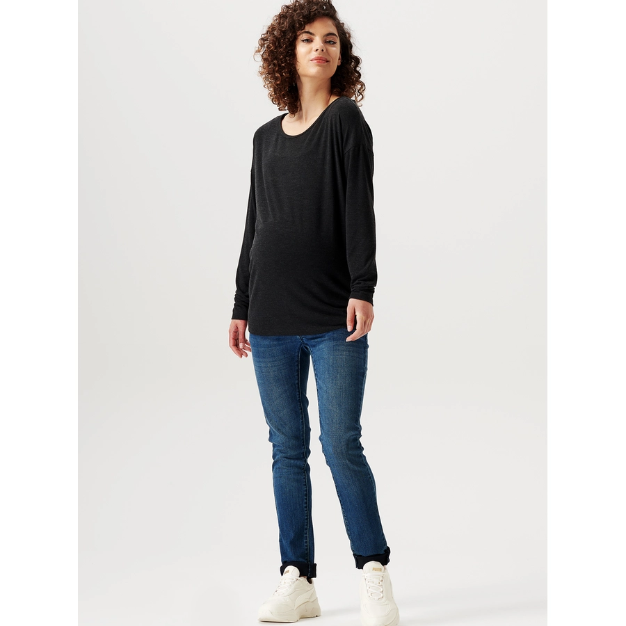 SUPERMOM Langarmshirt Bourne Black