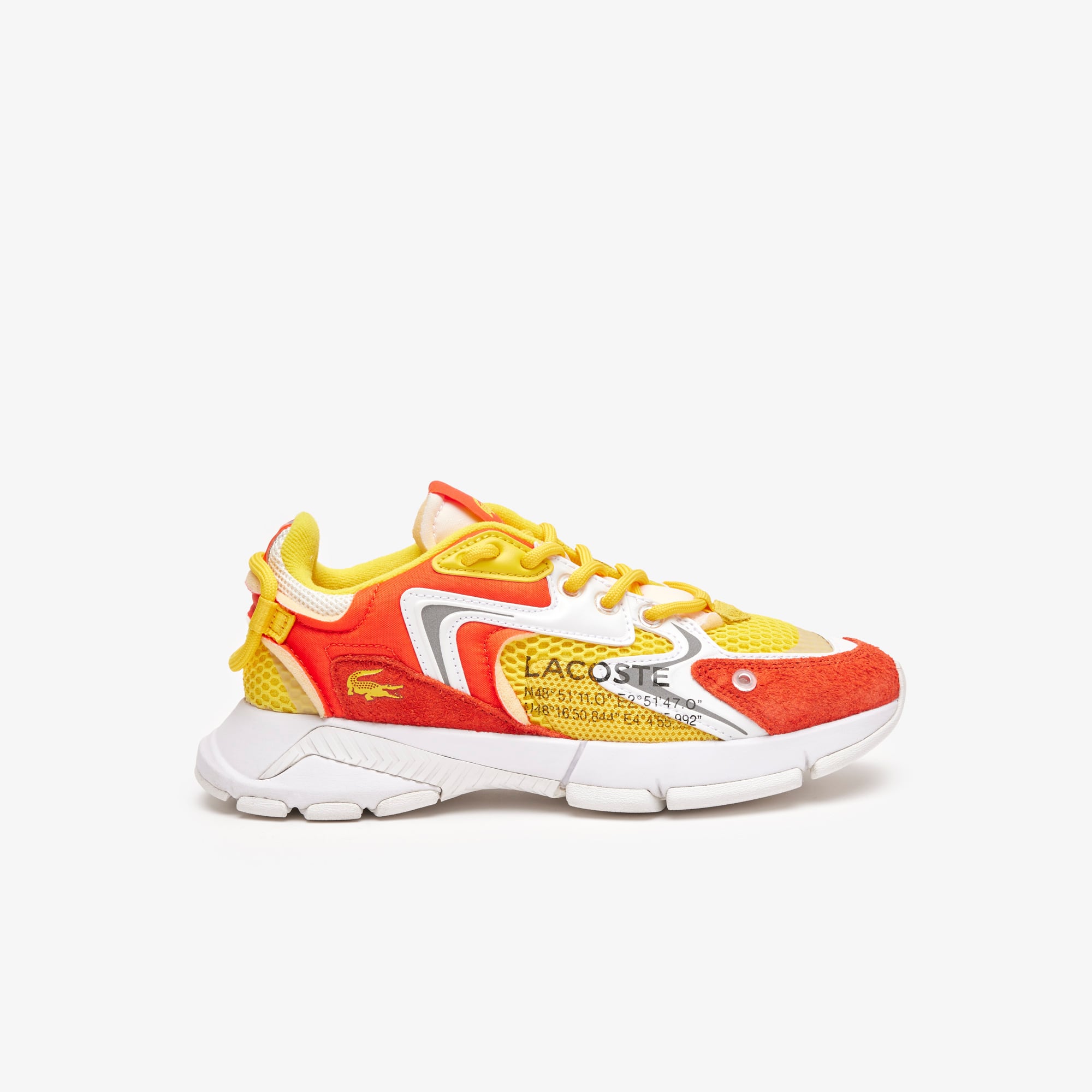 Sneakers L003 Neo femme en textile Sneakers - Jaune - Lacoste - Femme