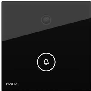 Telegärtner - Snap Video-deurbel - Zwart - WLAN en Fritz!Box-compatibel - Directe Beeldoverdracht