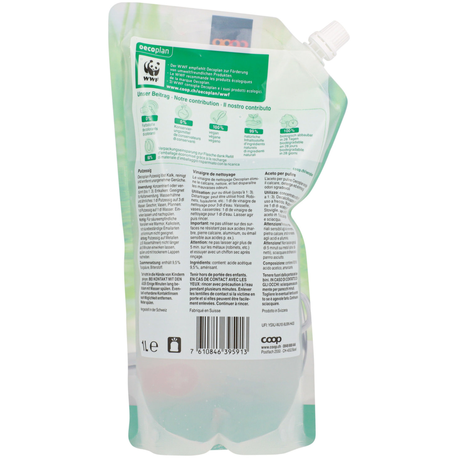 Oecoplan Putzessig Refill 1L
