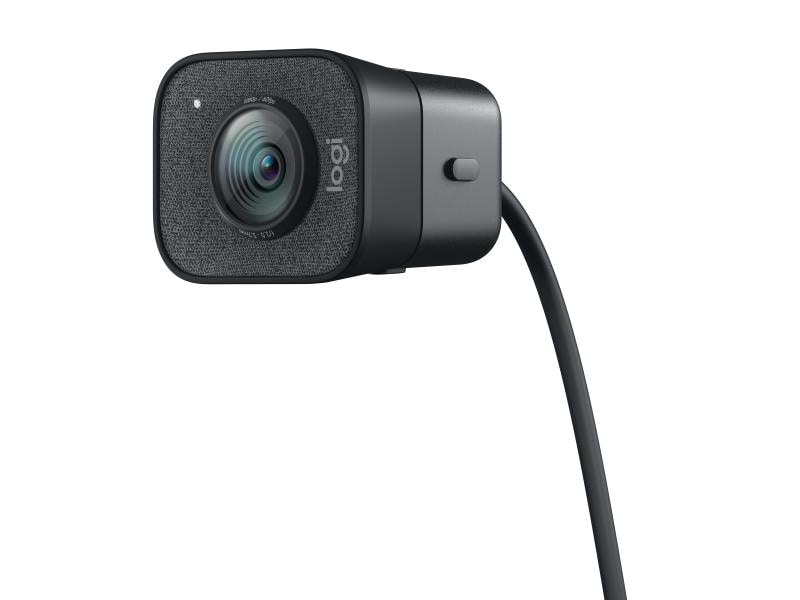 Logitech Webcam StreamCam Grafit Full-HD Streaming Webcam mit USB-C Anbindung