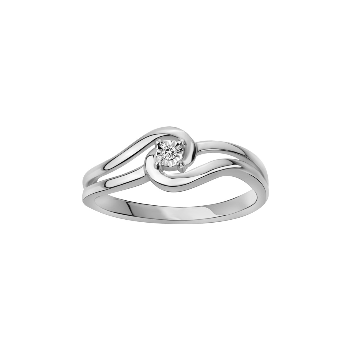 Bague de fiançailles en Argent