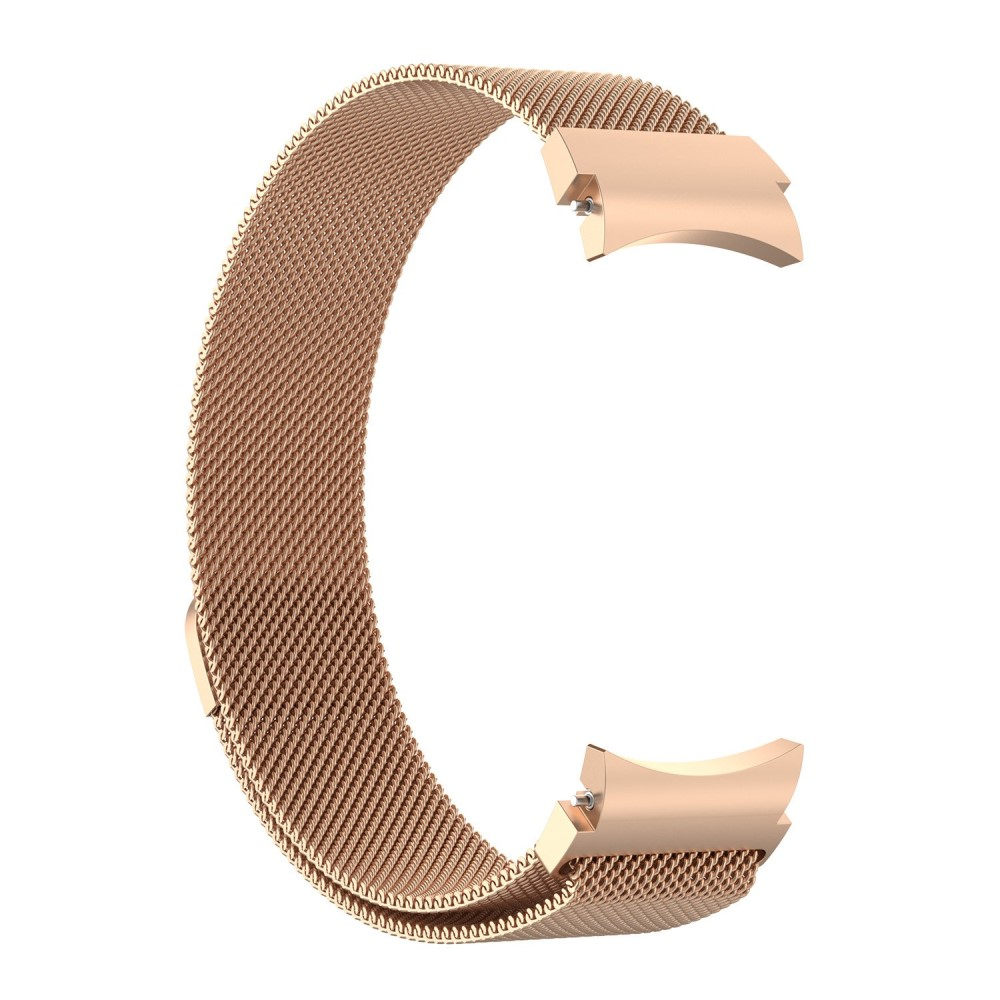 Galaxy Watch 4 (44/40mm) / Watch 4 Classic (46/42mm) Edelstahl Magnet Armband Milanaise (Gelenkumfang: 170-260mm) - Roségold