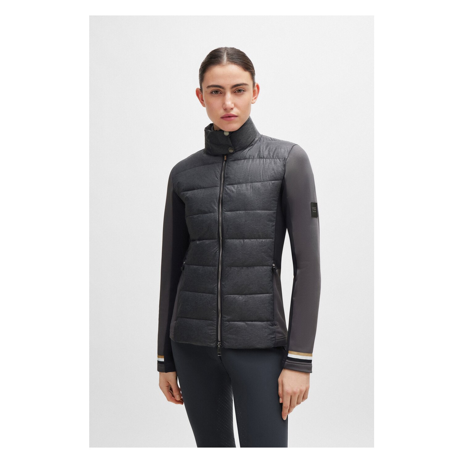 BOSS EQUESTRIAN Hybrid-Pufferjacke Ruby - grey