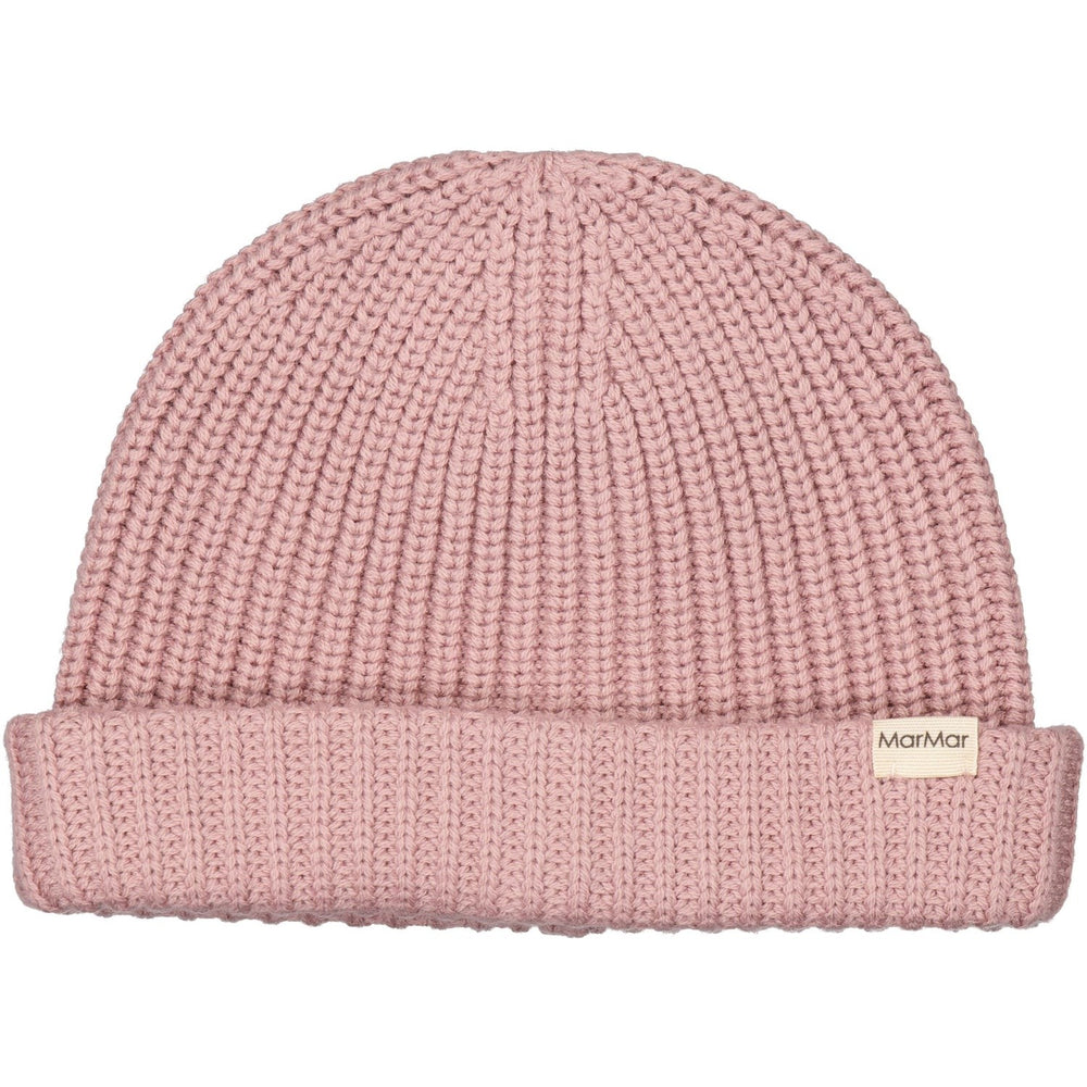 Køb MarMar Heavy Knit Acc Light Mauve Atlas Beanie