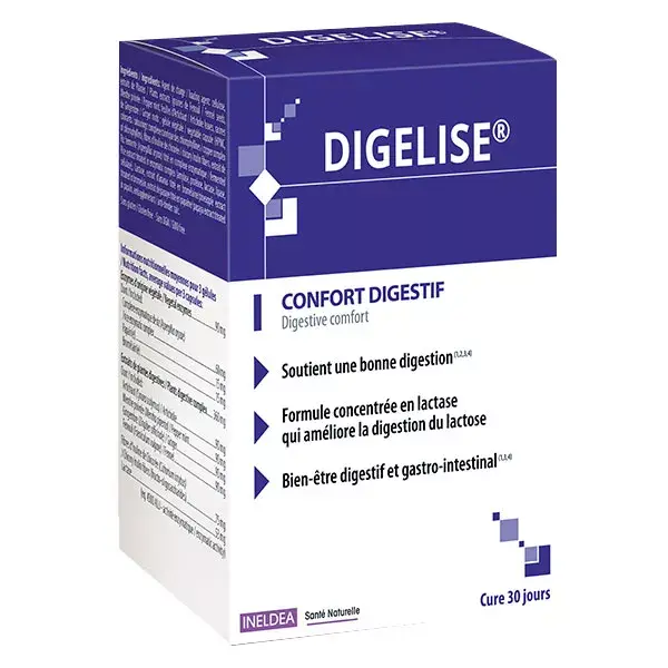 Ineldea Natural Health Digelise 90 cápsulas
