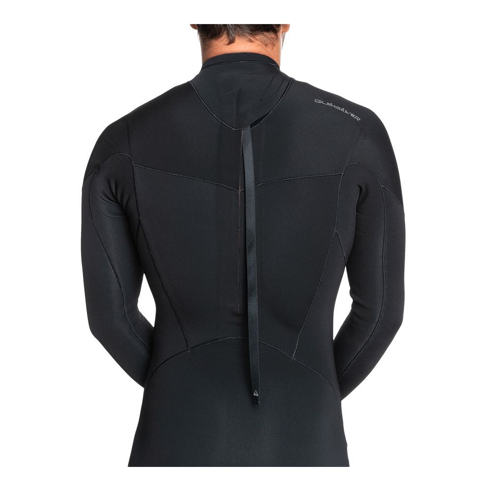 Quiksilver EVERYDAY SESSIONS BACK ZIP - Combinaison intégrale 3/2mm Homme black