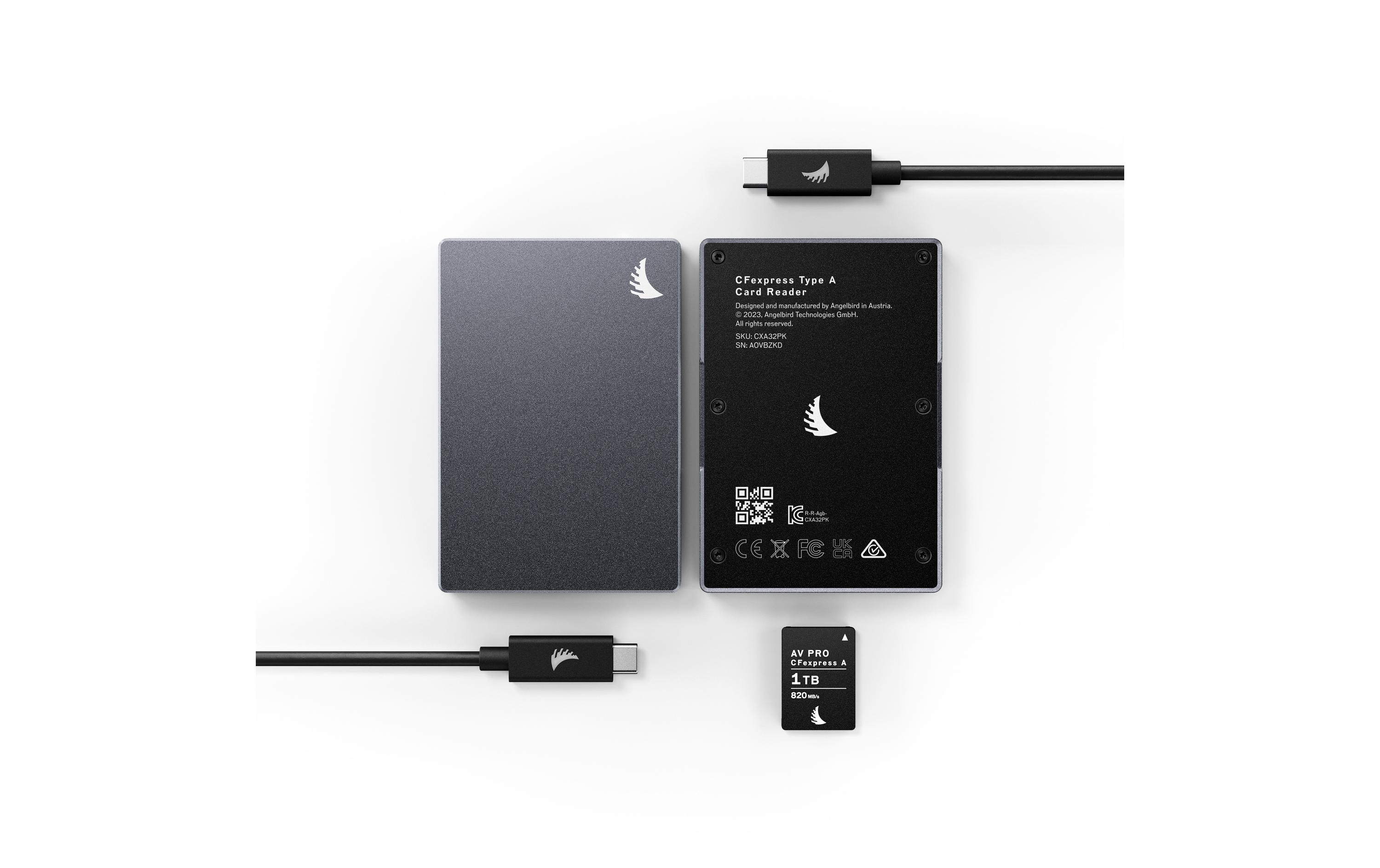 Card Reader Extern CFexpress Type ACFexpress Typ A Kartenleser für schnelle Übertragungen und sichere Firmware-Updates