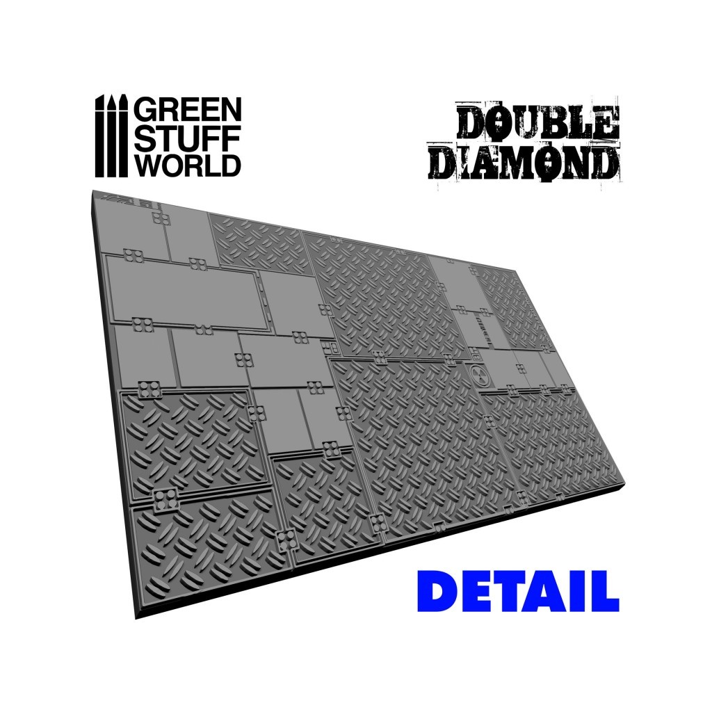 Rouleau texturé - Diamant Double