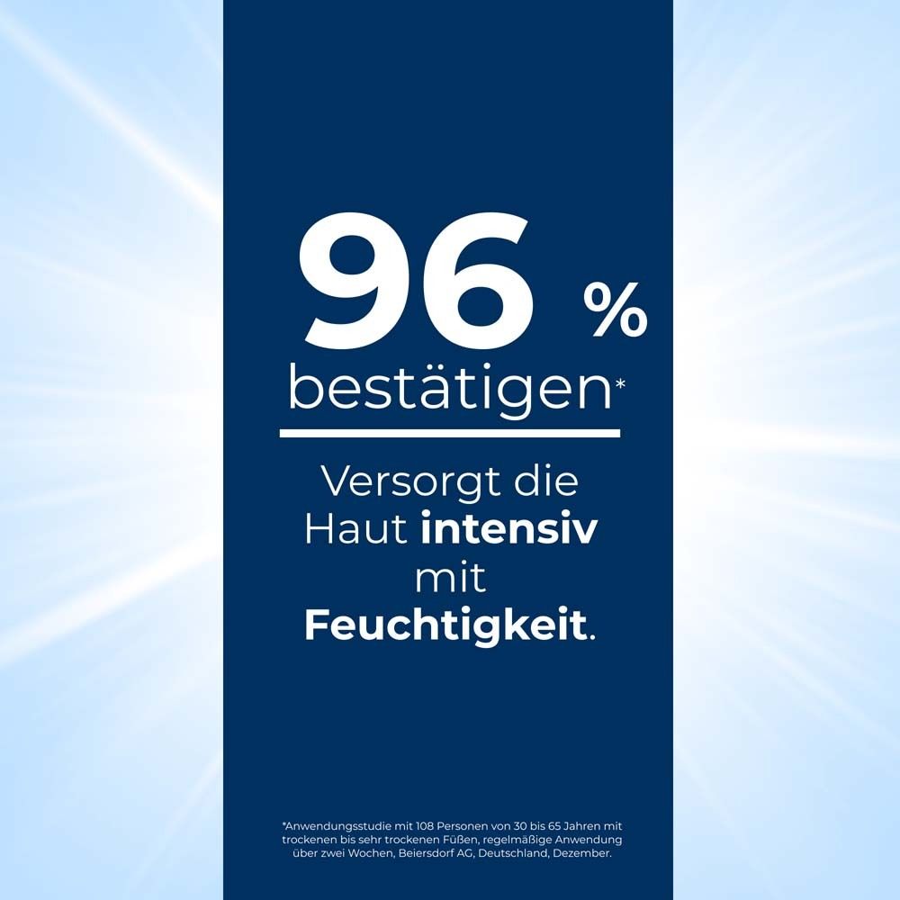 Eucerin® UreaRepair 10% Urea Fußcreme – Intensive Pflege und Feuchtigkeit für trockene bis extrem trockene Füße