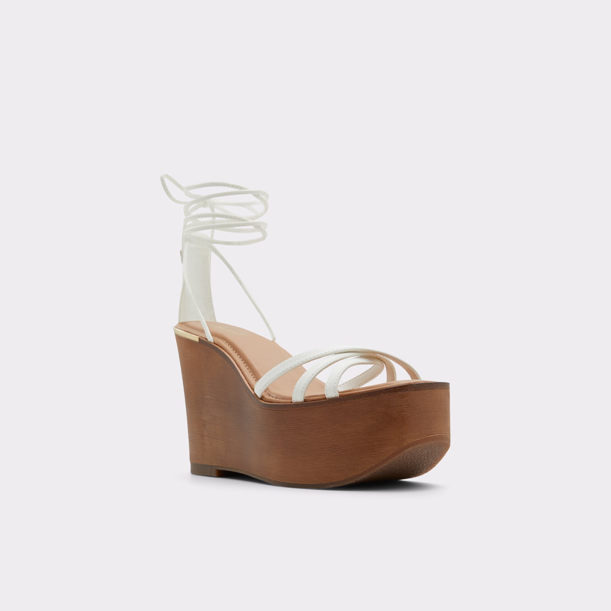Lamarina White Women Wedges & Espadrilles