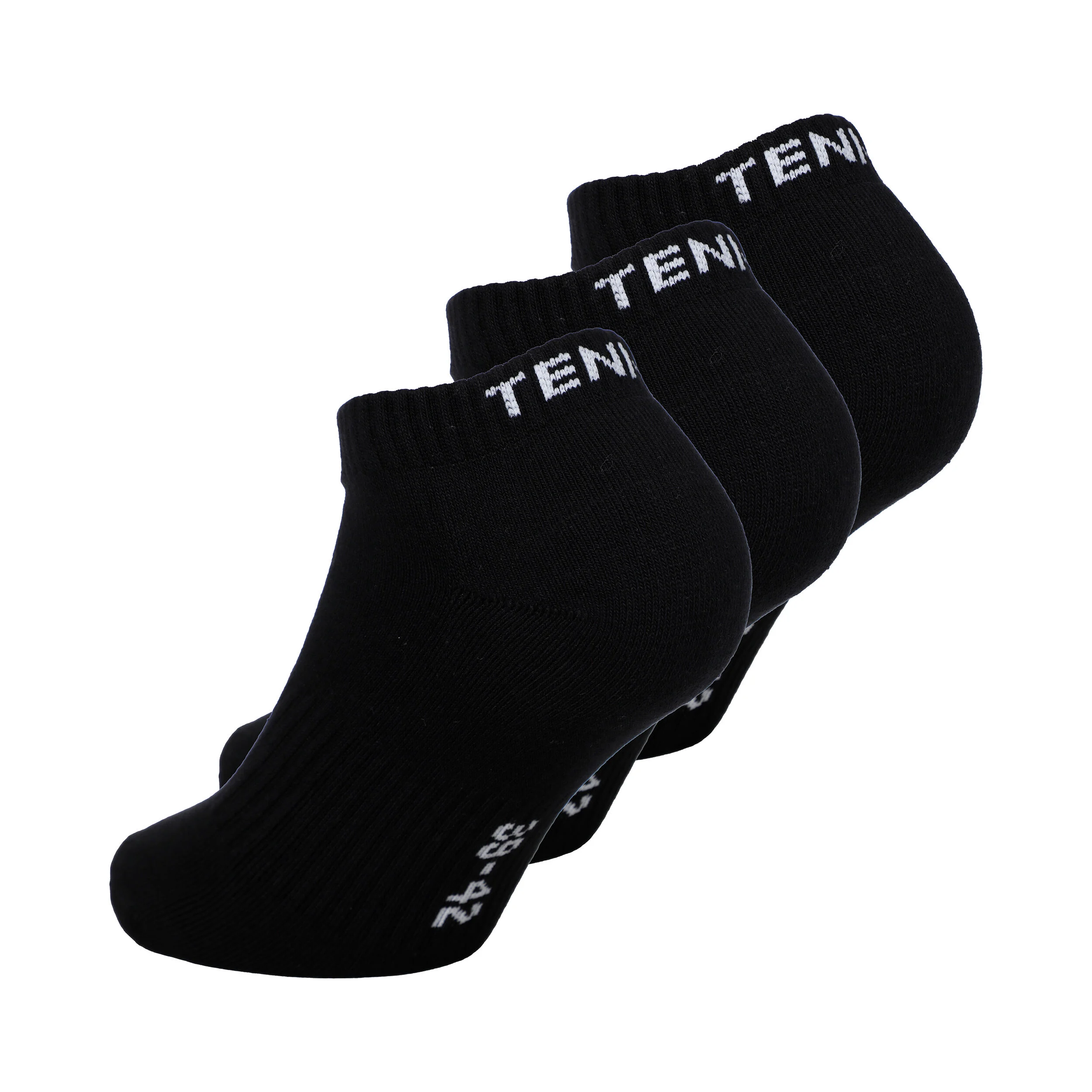 Tennis-Point Chaussettes De Tennis Pack De 3 - Noir
