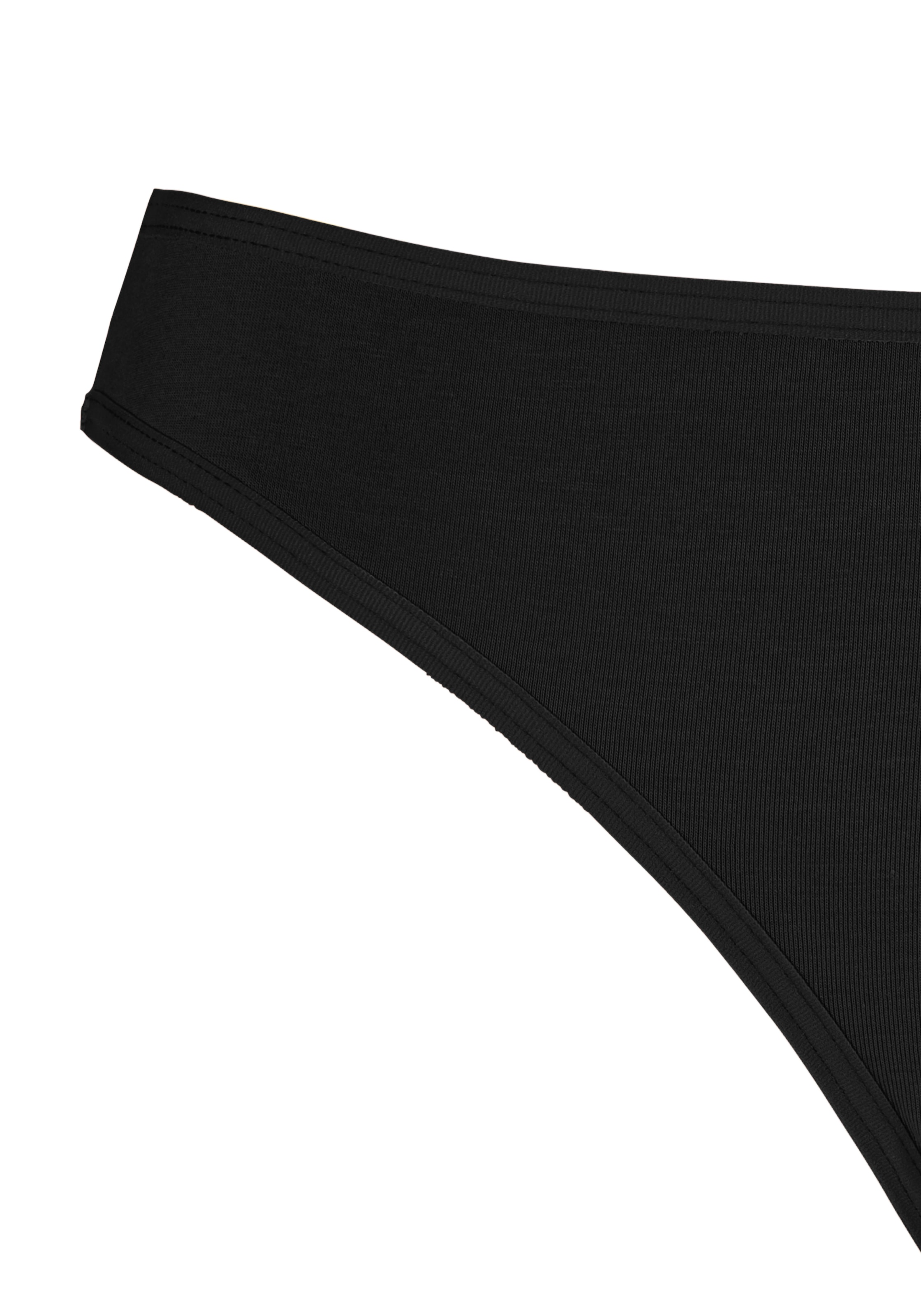 LASCANA String , aus elastischer Baumwolle