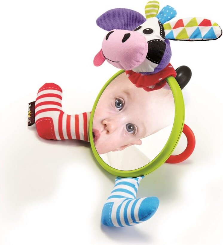 Yookidoo - Babyspejl - Mit Første Spejl - Ko