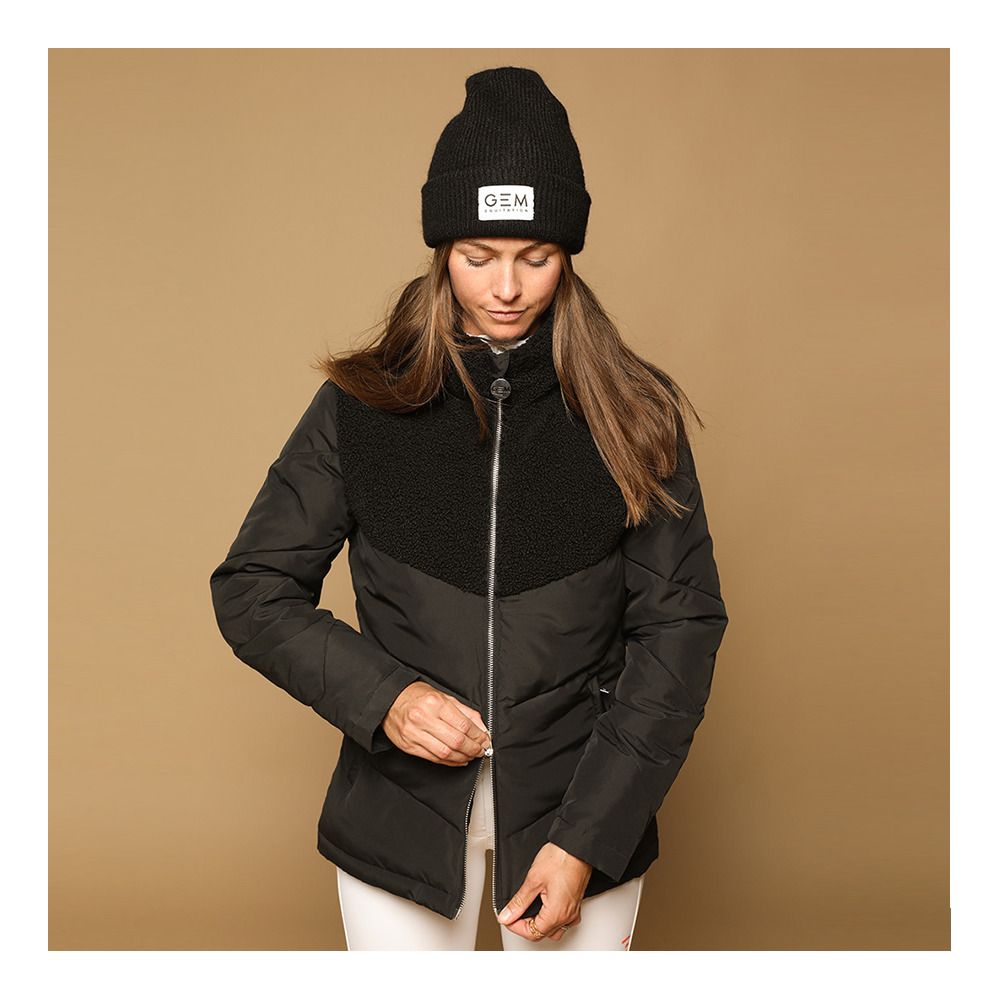 Gem NAMASTE - Doudoune Femme noir