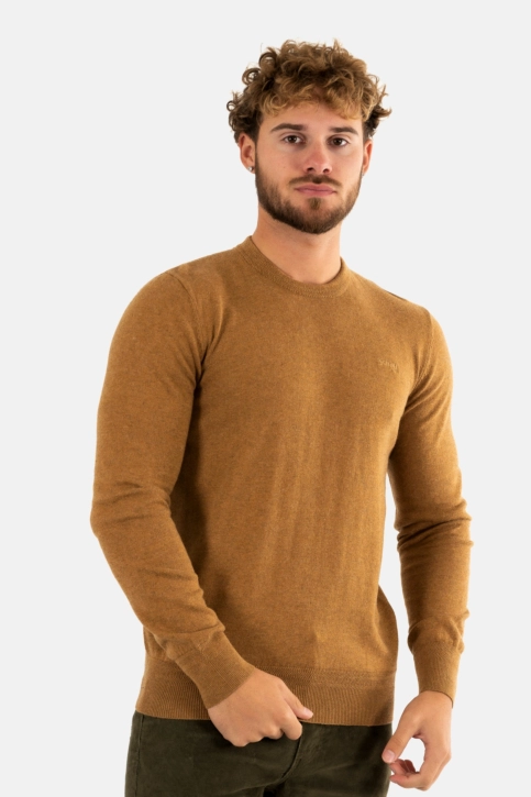 Pull hiver schott beal1 camel