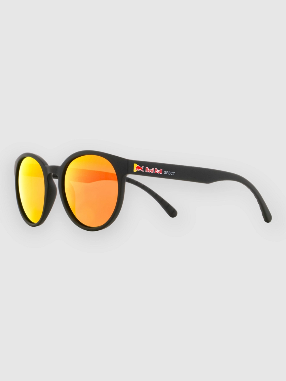 Red Bull SPECT Eyewear EVER-003P Black Sunglasses brown with red mirror