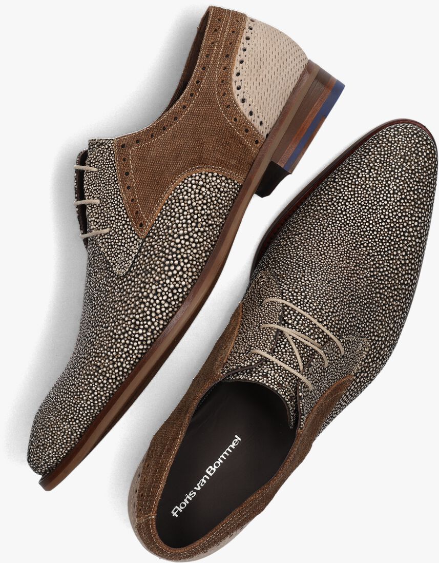 FLORIS VAN BOMMEL groene floris van bommel nette schoenen sfm-30361