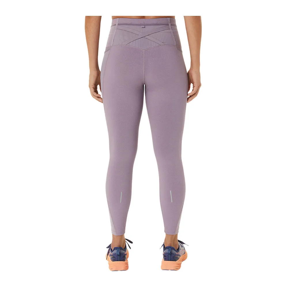 Asics DISTANCE SUPPLY 7/8 - Legging Femme violet quartz heather