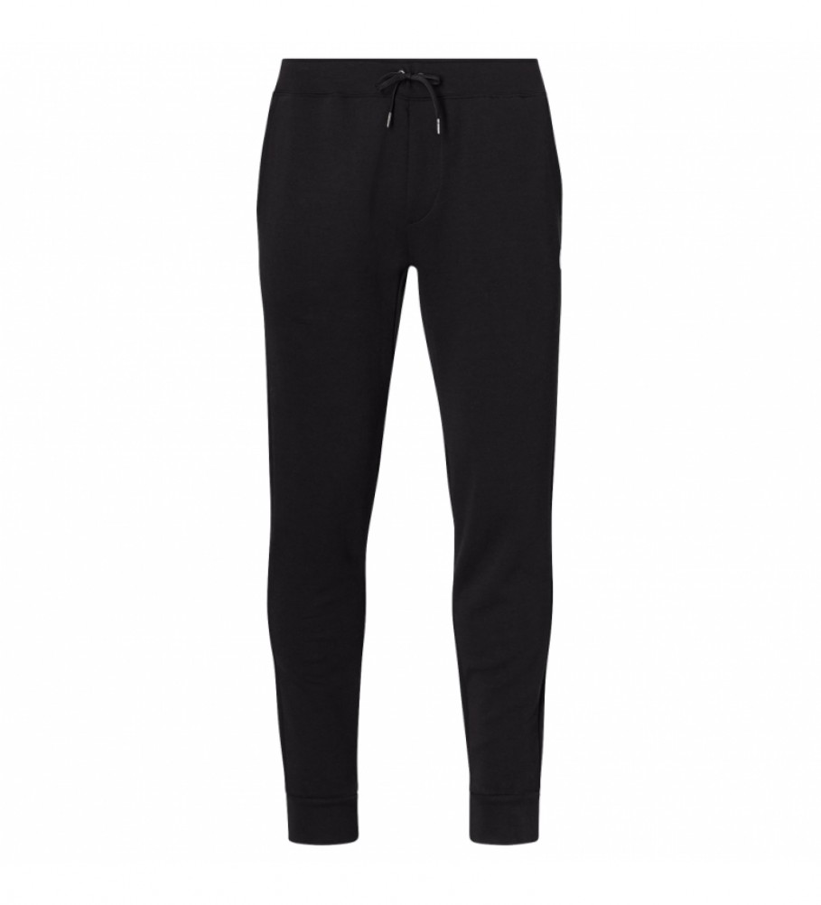 Calça jogger Ralph Lauren Double-Knit preta