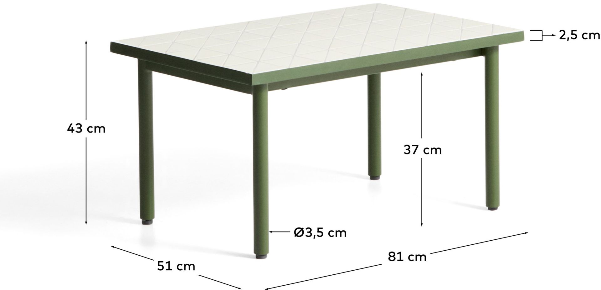 Kave Home   Maurina Bijzettafel