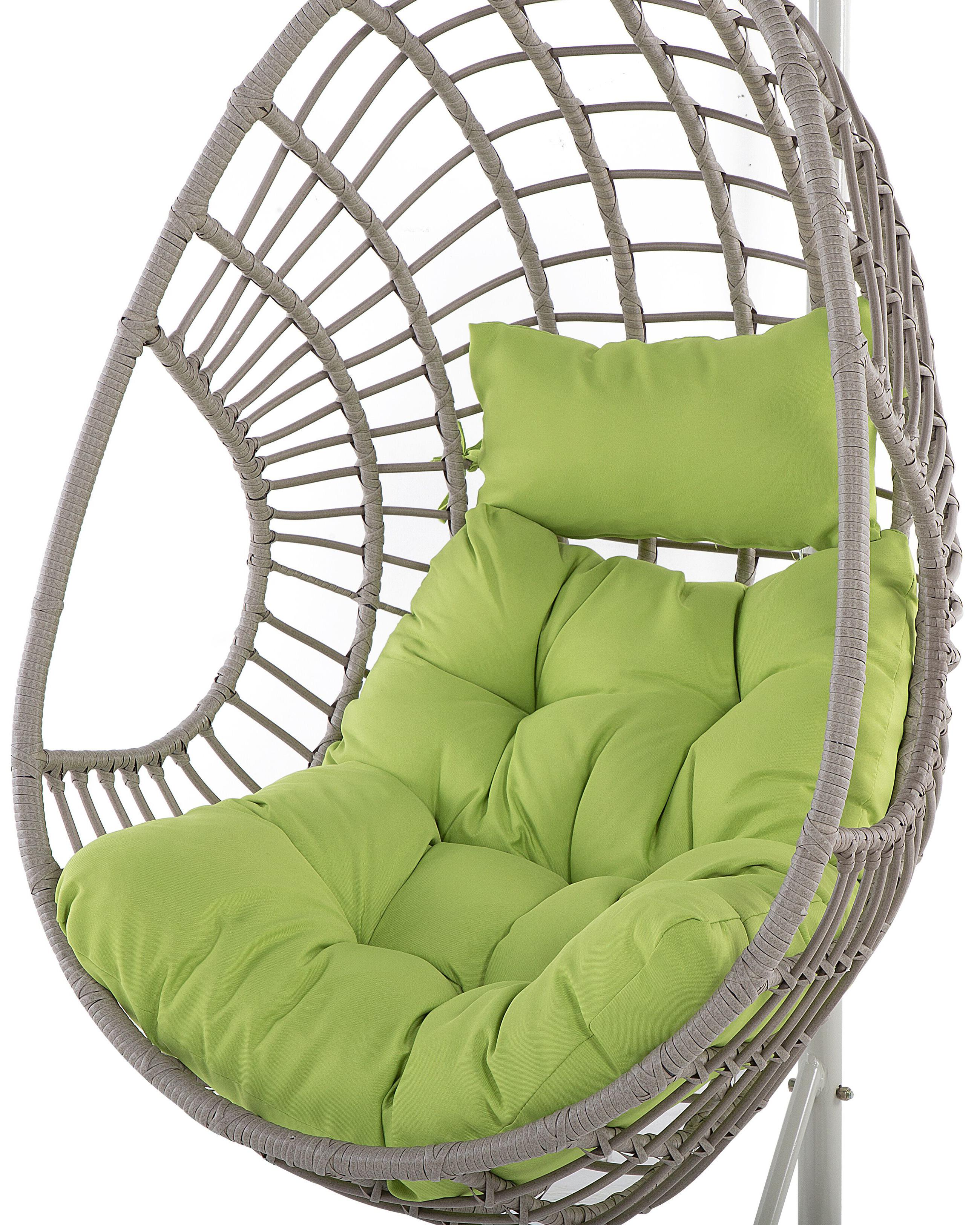 Hangstoel met standaard ARPINO PE rotan Beige
