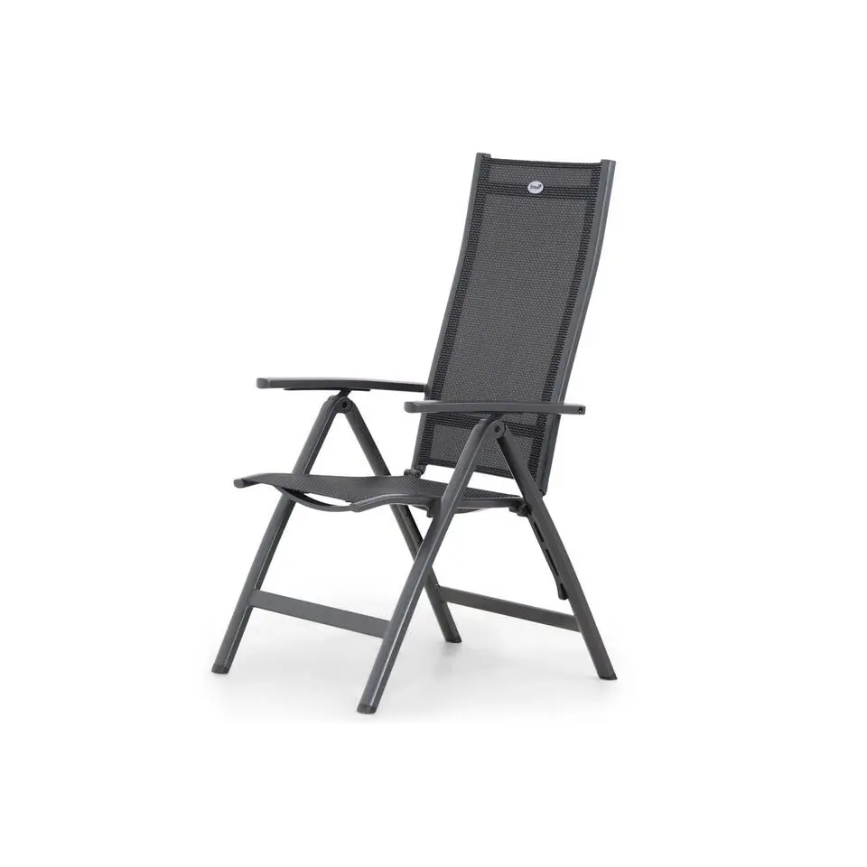 Tuinset 4 personen 90 cm Aluminium/textileen Grijs Hartman Royal
