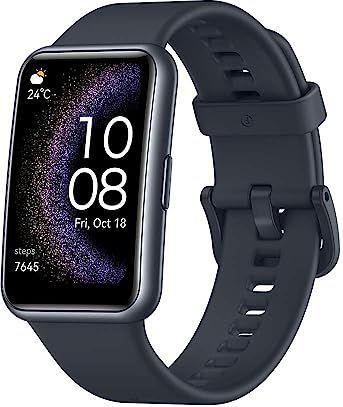HUAWEI Watch Fit - Smartwatch - Zwart - AMOLED Display - Geïntegreerde GPS