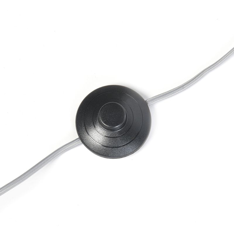 Smart booglamp staal met grijs incl. wifi A60 - Bend