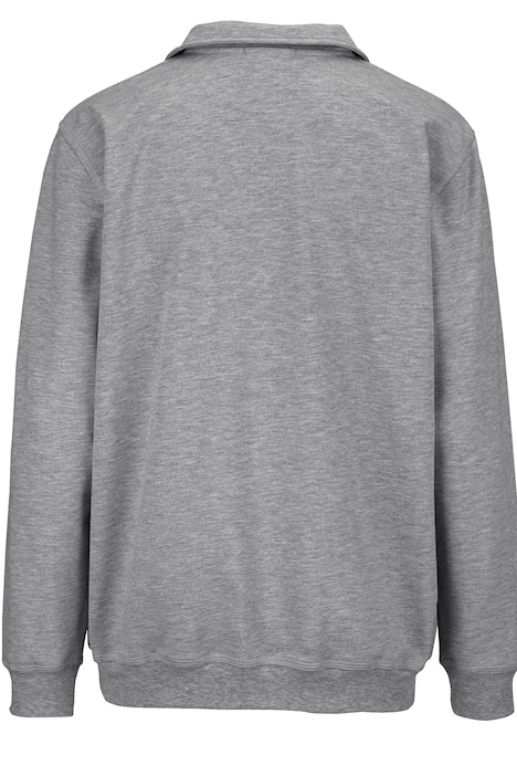 Boston Park Sweatshirt, Troyerkragen, bis 72/74